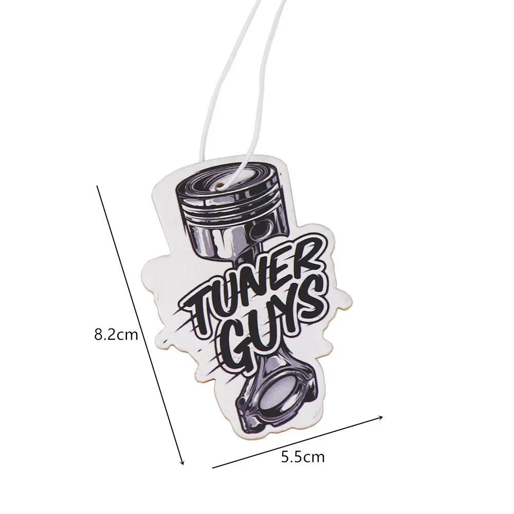 JDM Car Air Freshener - Hanging Turbo & Performance Parts Paper Diffuser