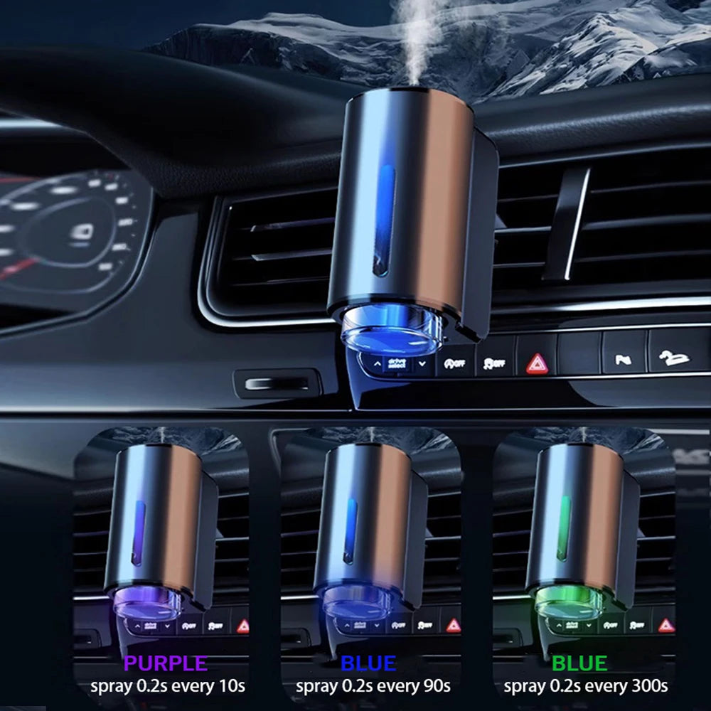 Electric Car Air Diffuser - Intelligent Aromatherapy Humidifier with Mist Technology