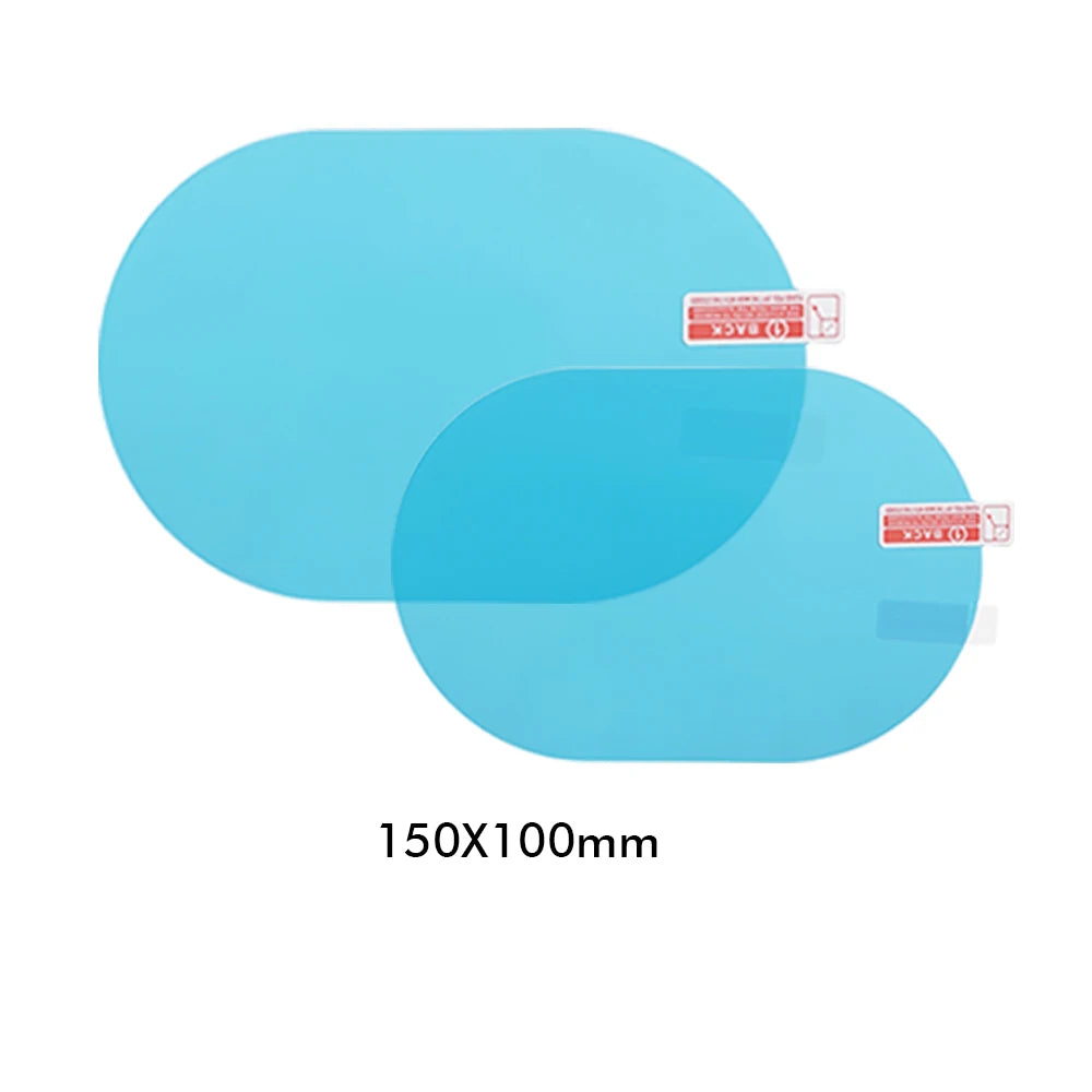 Car Rearview Mirror Rainproof Film - Anti-Fog Clear Protection for All Weather