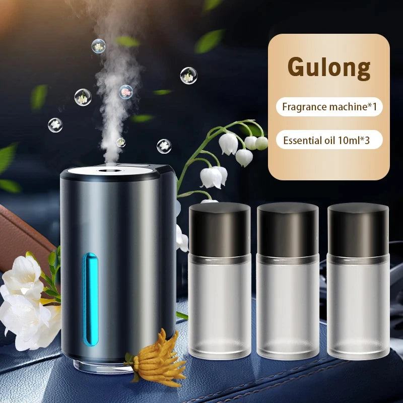 Electric Car Air Diffuser - Intelligent Aromatherapy Humidifier with Mist Technology