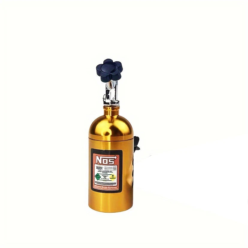 NOS Nitrogen Bottle Car Air Freshener - Racing Style Vent Clip Aromatherapy