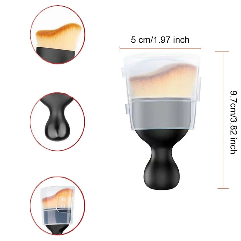 Car Crevice Dust Brush - Soft Interior Cleaning Tool for Universal Vehicles