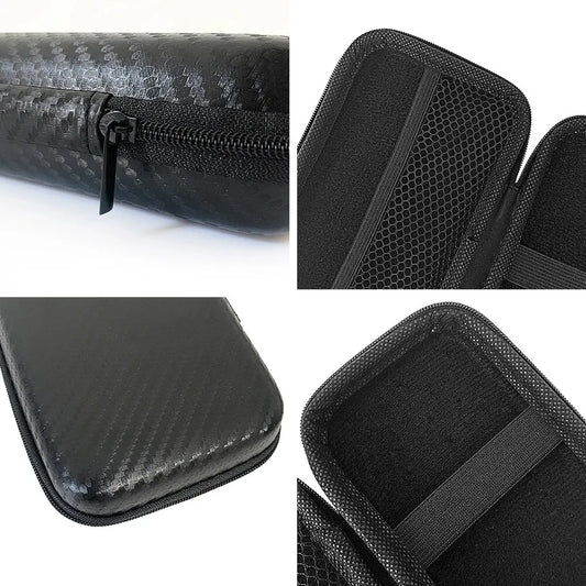 Carbon Fiber Storage Organizer Bags - Multiple Sizes EVA Tool Cases with Zipper