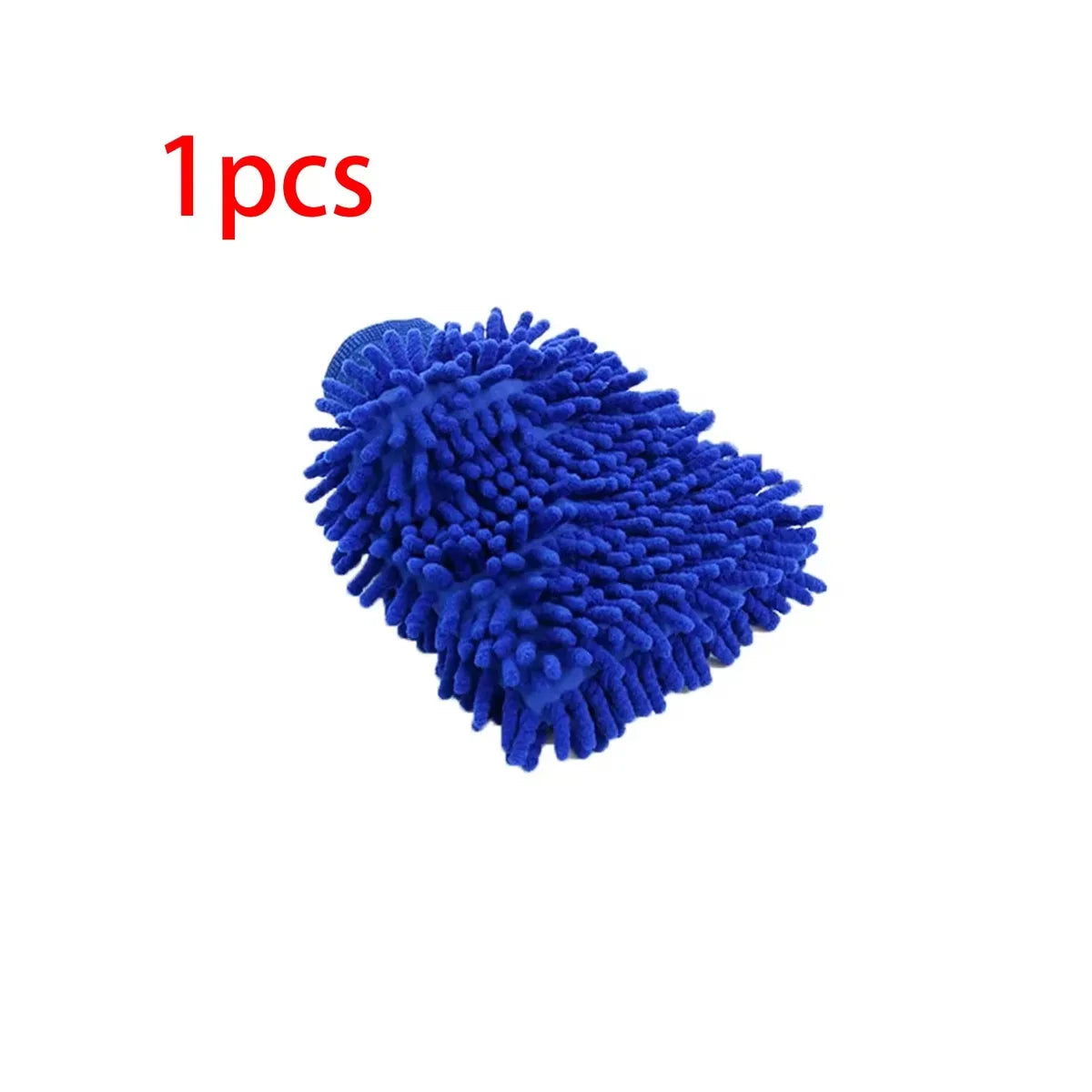 Chenille Car Wash Gloves - Ultra-Soft Microfiber Cleaning Mitts (1-2 Piece Set)