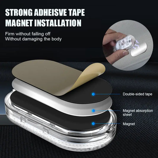 USB Rechargeable Magnetic LED Light - Car Interior & Home Ambient Lighting
