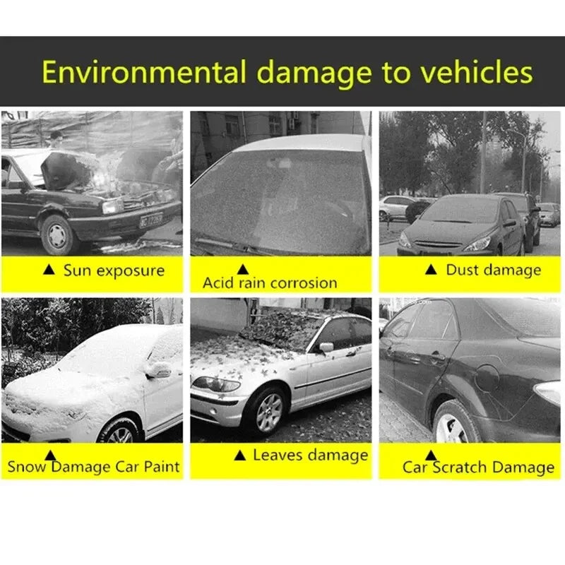 Universal Car Cover - Full Outdoor Protection for Sedan, Hatchback & SUV