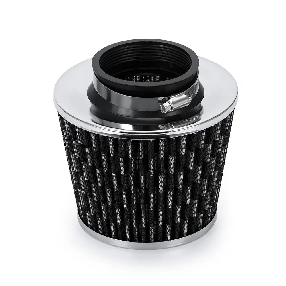LZONE Universal 3" Cold Air Intake Kit - 76mm Aluminum Turbo Induction System
