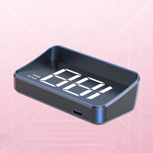 Car HUD Speedometer - GPS Head-Up Display with Windshield Projection