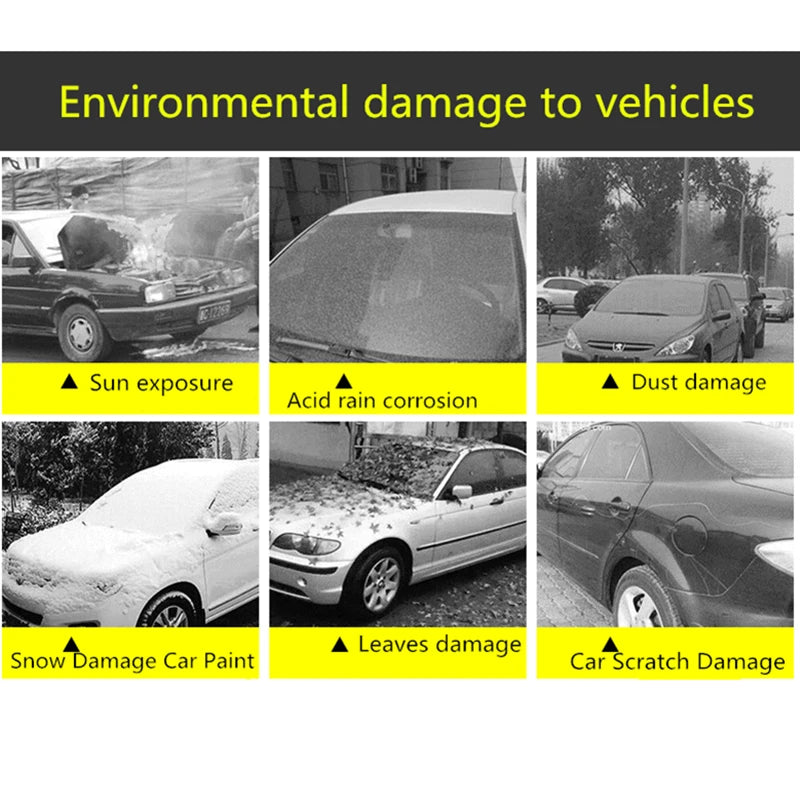 Universal Car Cover - All Weather Protection for Sedan & SUV