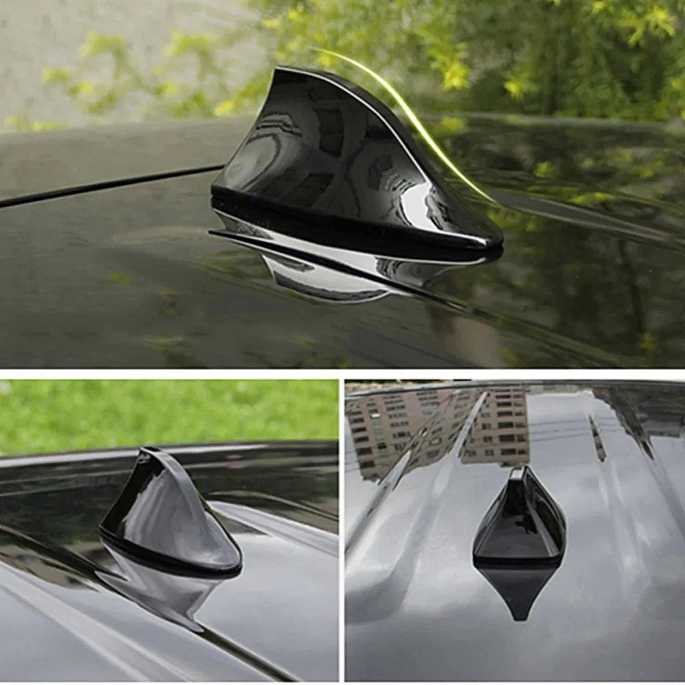 Car Shark Fin Antenna Auto Radio FM Signal Design Signal Aerials Roof Antennas for Automobiles Aerials Auto Exterior Styling