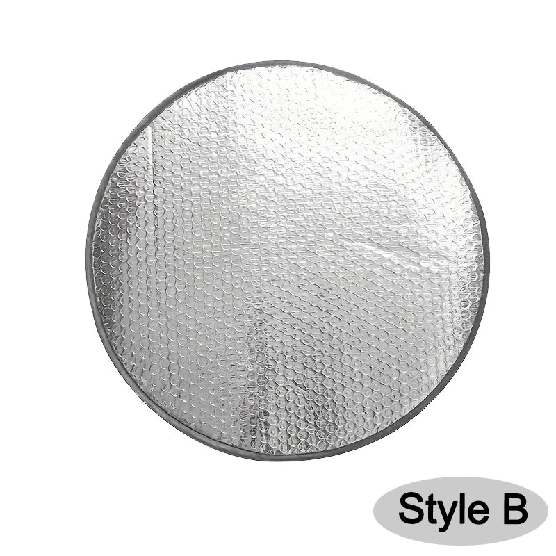 Car Steering Wheel Sun Shade - Double Thick UV Protection Cover