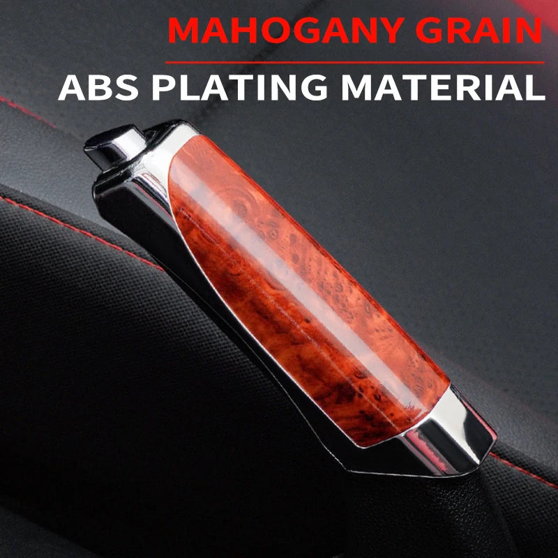 Universal Car Handbrake Cover - Carbon Fiber Style Interior Protection