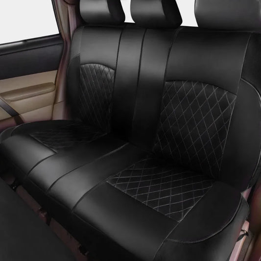 Universal PU Leather Car Seat Covers - Airbag Compatible Protection Set