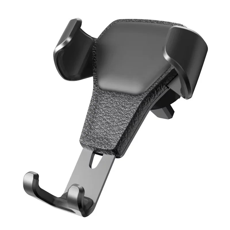 Universal Gravity Auto Phone Holder - Air Vent Clip Mount for iPhone & Samsung