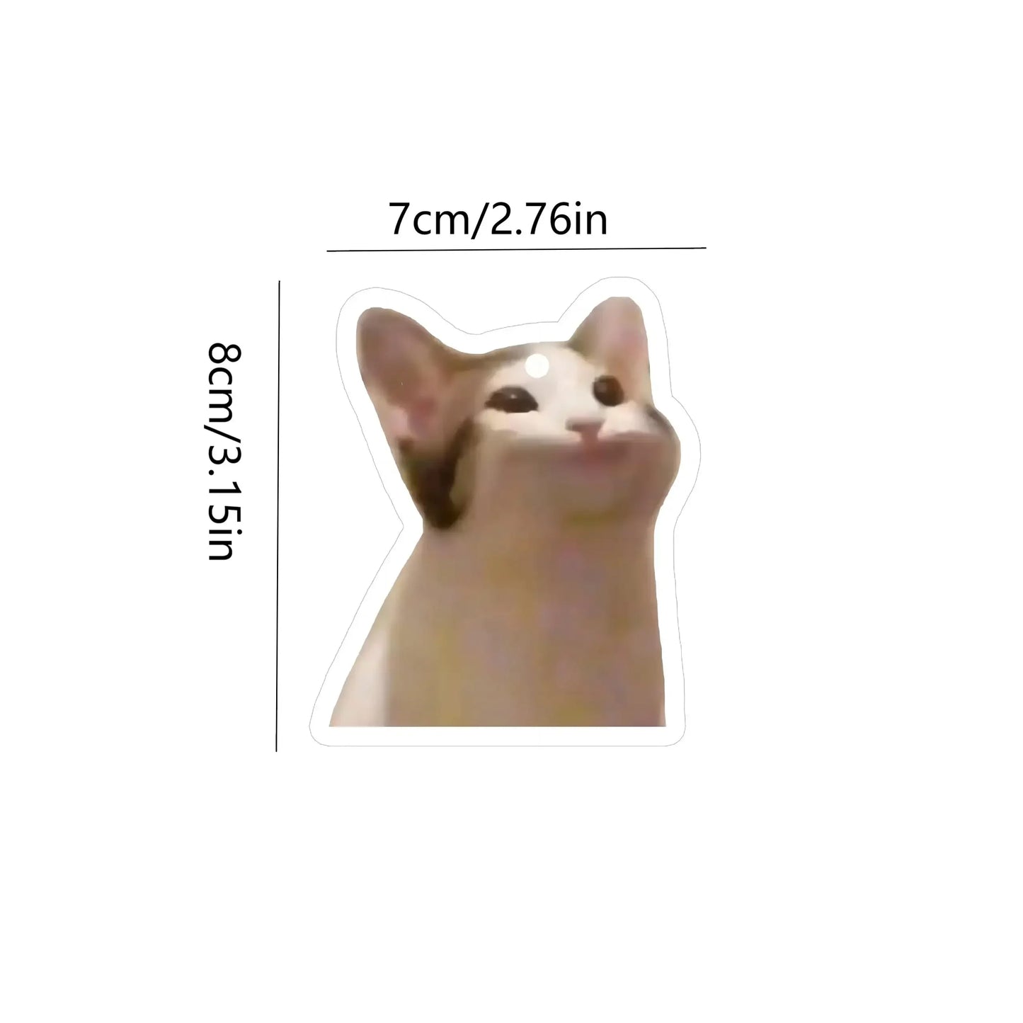 Funny Cat Face Car Air Freshener - Rearview Mirror Pendant with Aromatherapy