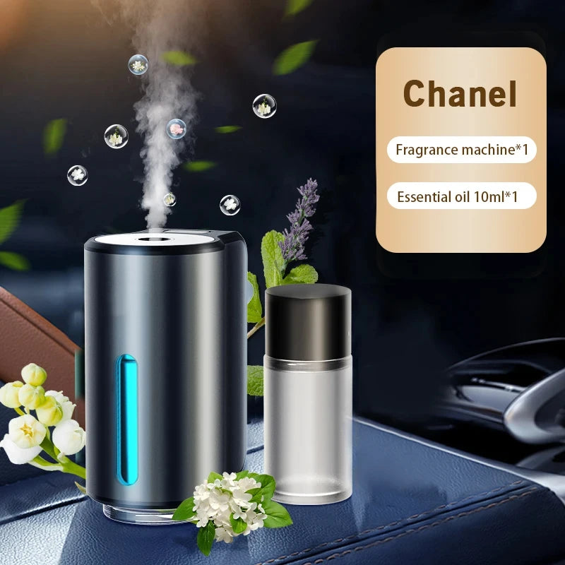 Electric Car Air Diffuser - Intelligent Aromatherapy Humidifier with Mist Technology