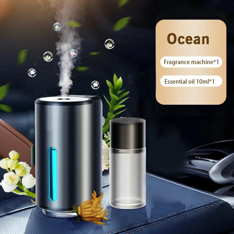 Electric Car Air Diffuser - Intelligent Aromatherapy Humidifier with Mist Technology