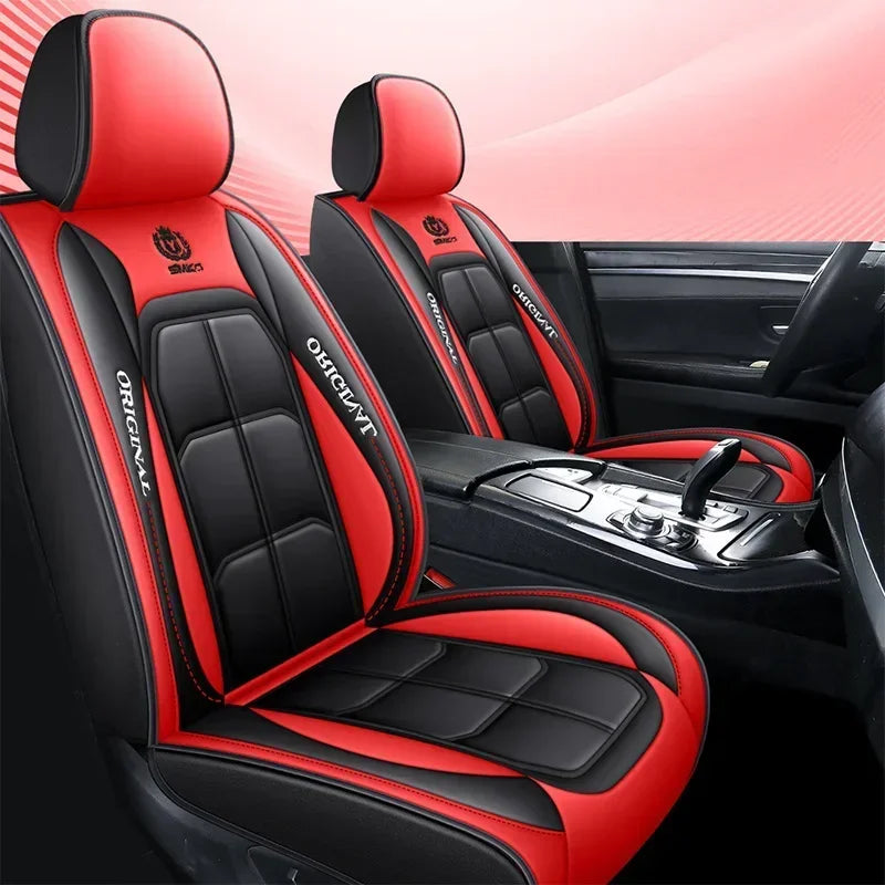 Premium PU Leather Universal Car Seat Cover - Single Front Seat Protection