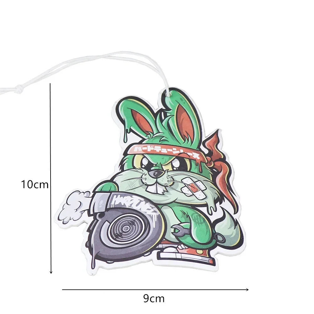 JDM Car Air Freshener - Hanging Turbo & Performance Parts Paper Diffuser