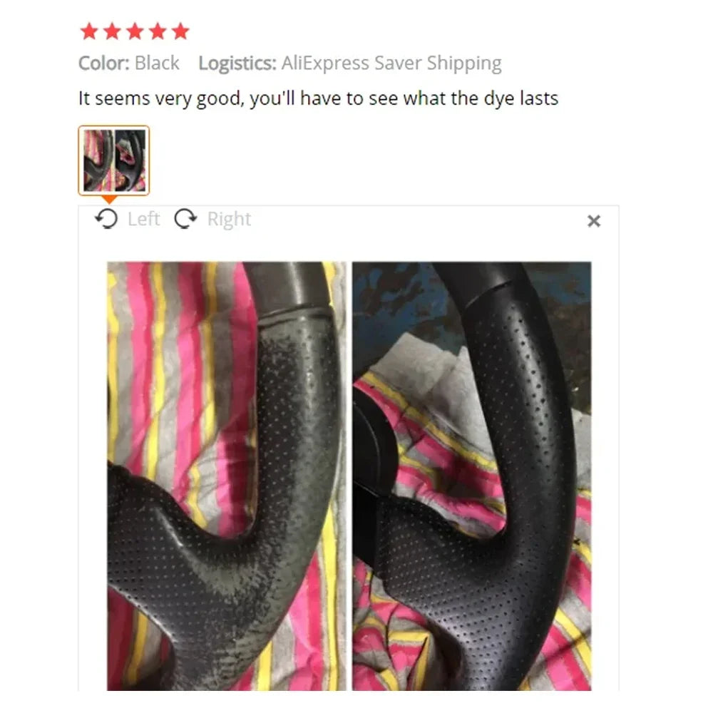 Professional Leather Repair Kit - Car Seat & Vinyl Restoration with Color Matching