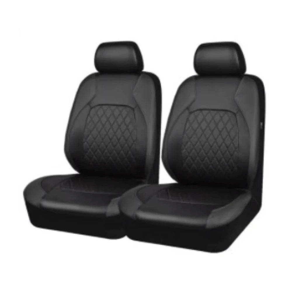 Universal PU Leather Car Seat Covers - Airbag Compatible Protection Set