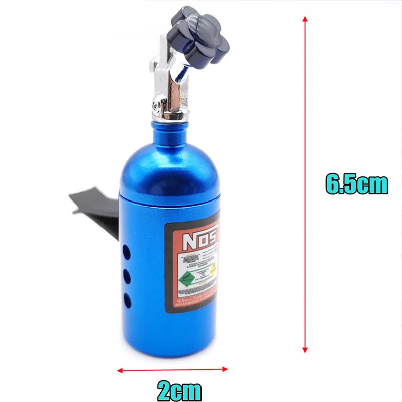 NOS Nitrogen Bottle Car Air Freshener - Racing Style Vent Clip Aromatherapy