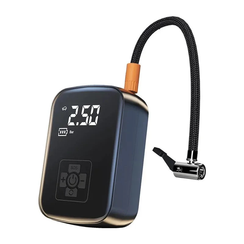 150PSI Car Air Compressor - Wireless/Wired Electric Tire Inflator with Digital Display