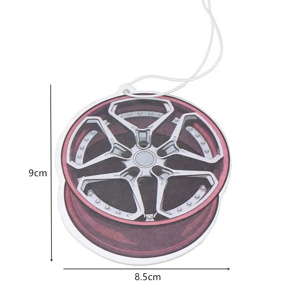 JDM Car Air Freshener - Hanging Turbo & Performance Parts Paper Diffuser