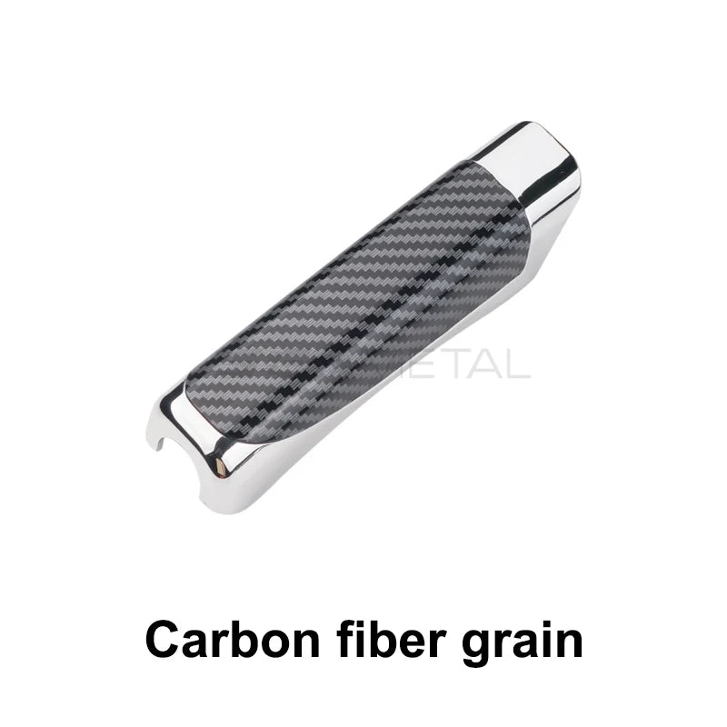 Universal Car Handbrake Cover - Carbon Fiber Style Interior Protection
