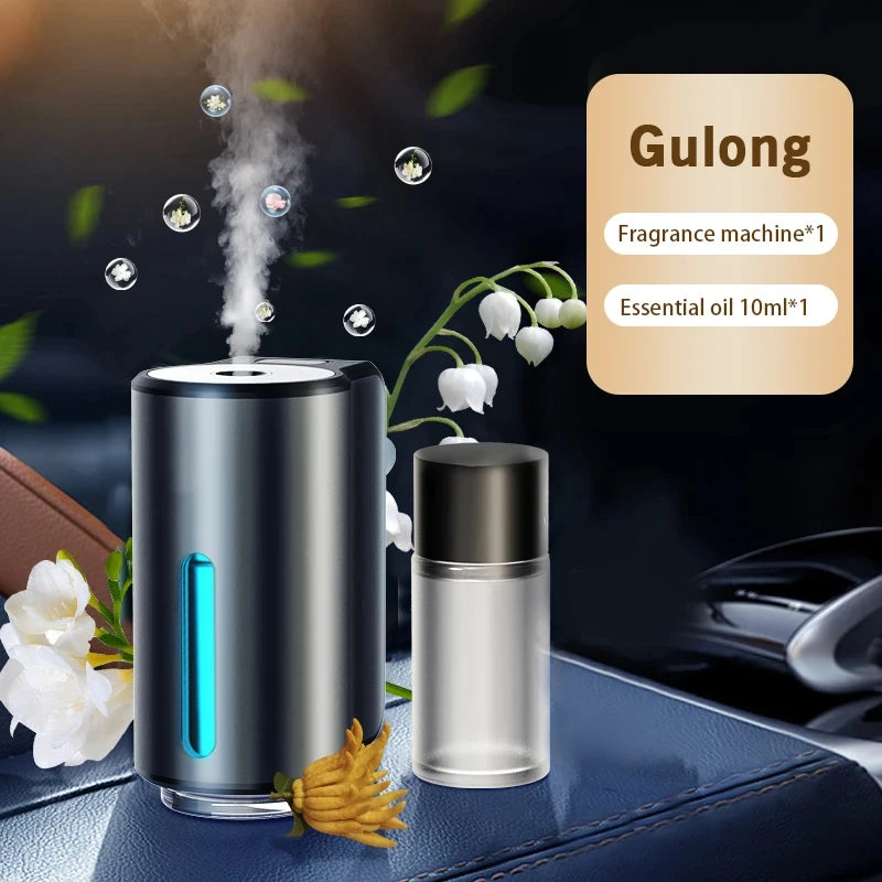 Electric Car Air Diffuser - Intelligent Aromatherapy Humidifier with Mist Technology