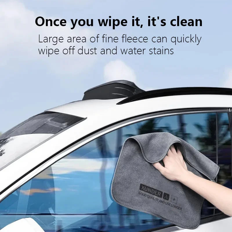 High-End Microfiber Car Wash Towel - Professional Detailing Cloth 30×30cm