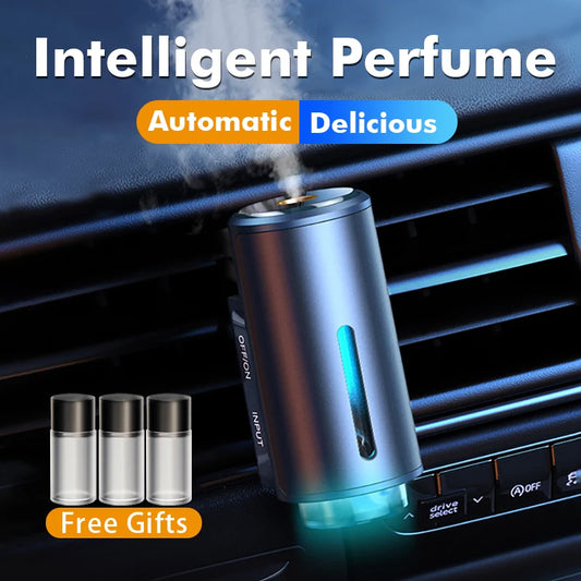 Electric Car Air Diffuser - Intelligent Aromatherapy Humidifier with Mist Technology