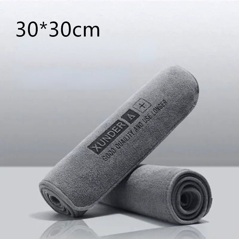 High-End Microfiber Car Wash Towel - Professional Detailing Cloth 30×30cm