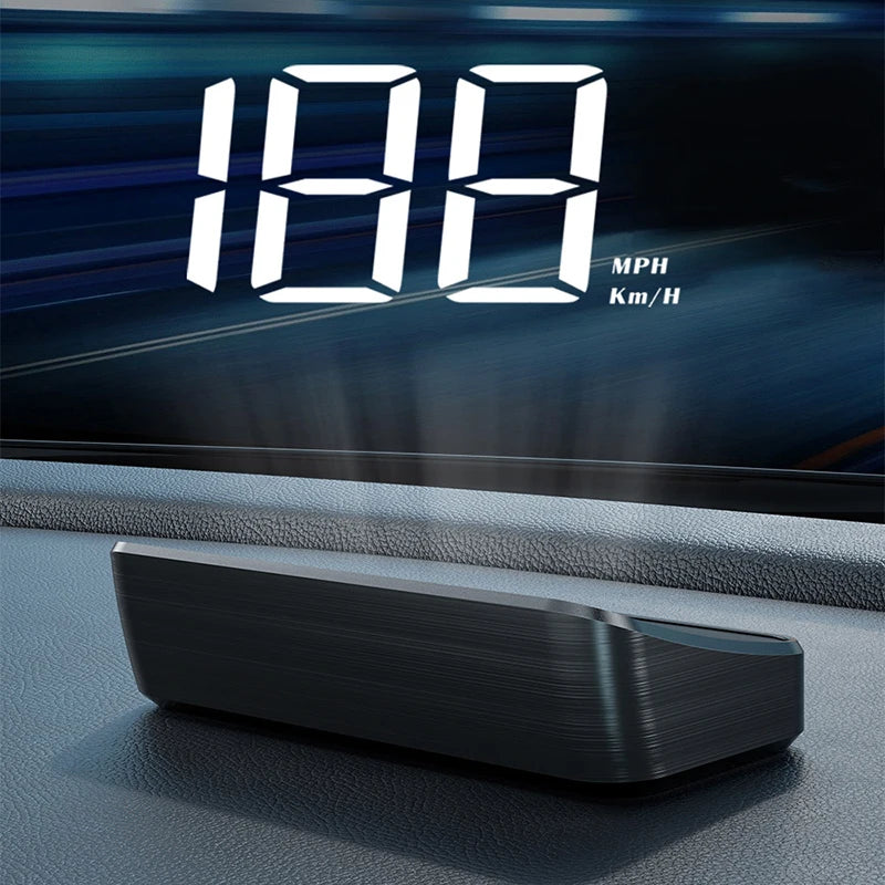 Car HUD Speedometer - GPS Head-Up Display with Windshield Projection