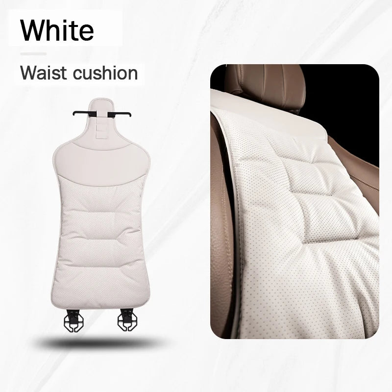 Car Seat Waist Cushion Support Pad - Ergonomic Lumbar Pillow for Driver Comfort
