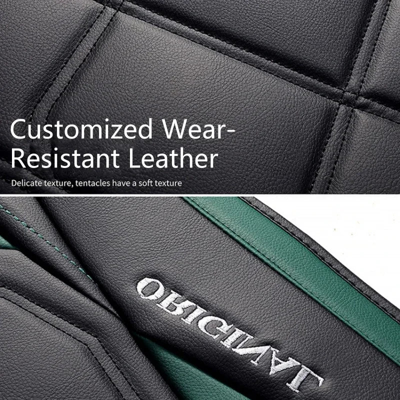 Premium PU Leather Universal Car Seat Cover - Single Front Seat Protection