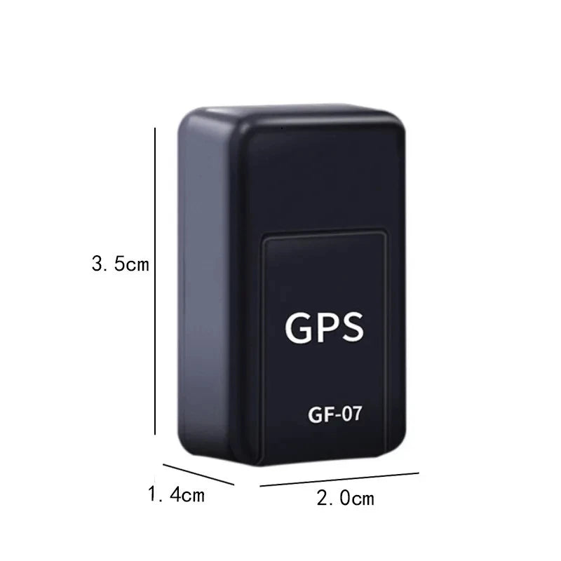 Mini GF-07 GPS Tracker - Real-Time Location Device for Cars, Bikes, Pets & Children