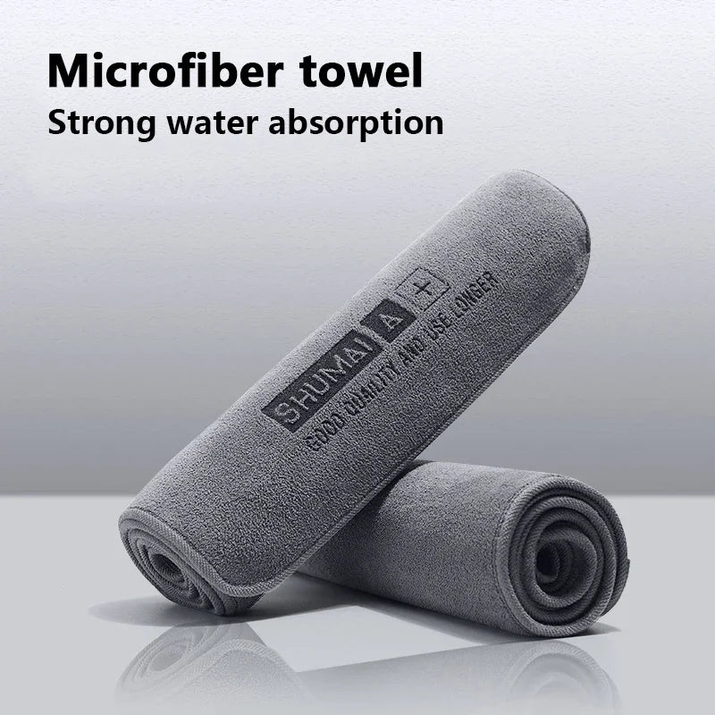 SEAMETAL Multi Sizes Car Microfiber Towel Upgraded Ultra-Soft Auto Drying Cleaning Cloth Super Absorbent Scratch-Free Towels