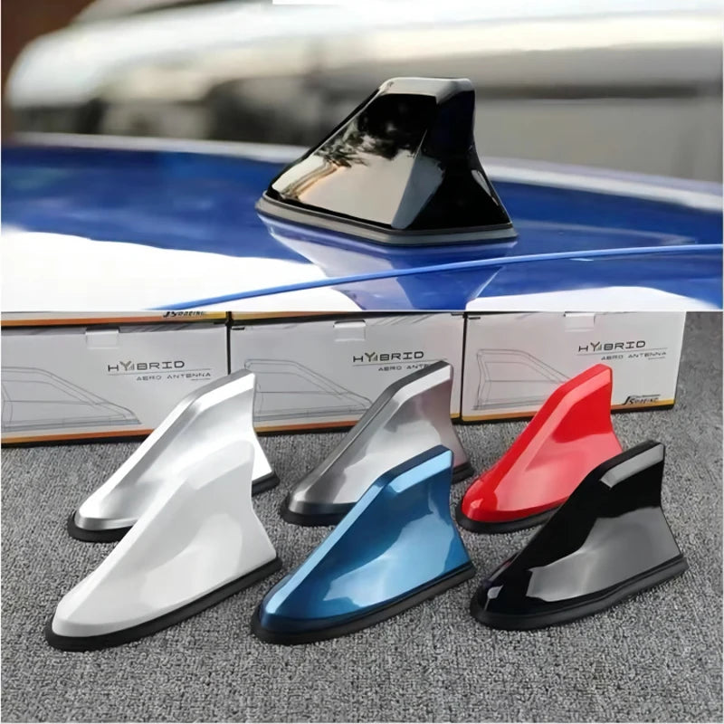 Shark Fin Antenna Cover - Decorative Roof Aerial with Signal Enhancement
