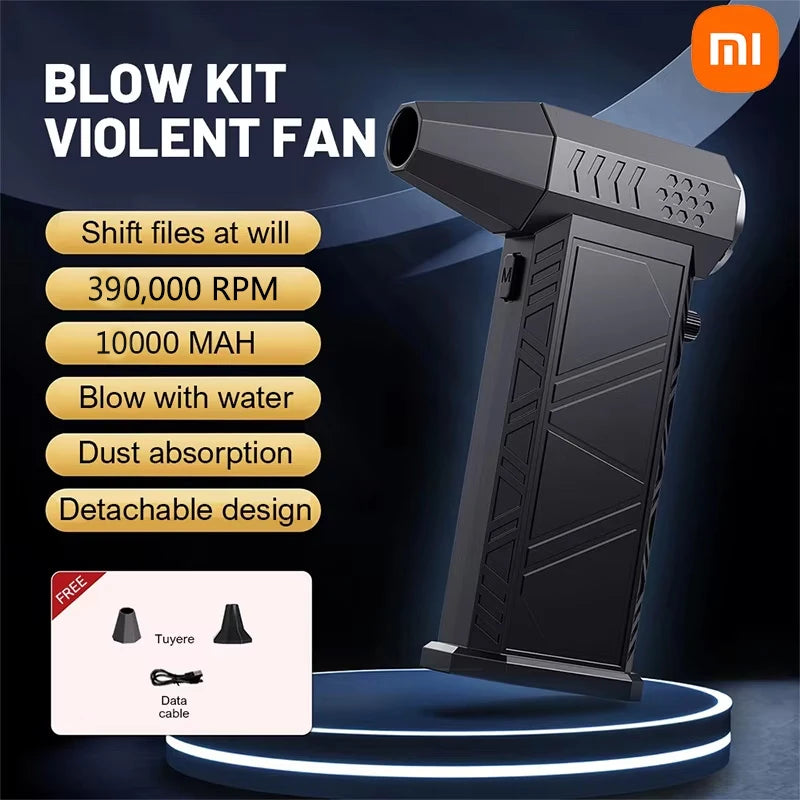 Xiaomi 390000RPM Turbo Air Blower - 58m/s Powerful Cordless Dust Cleaner