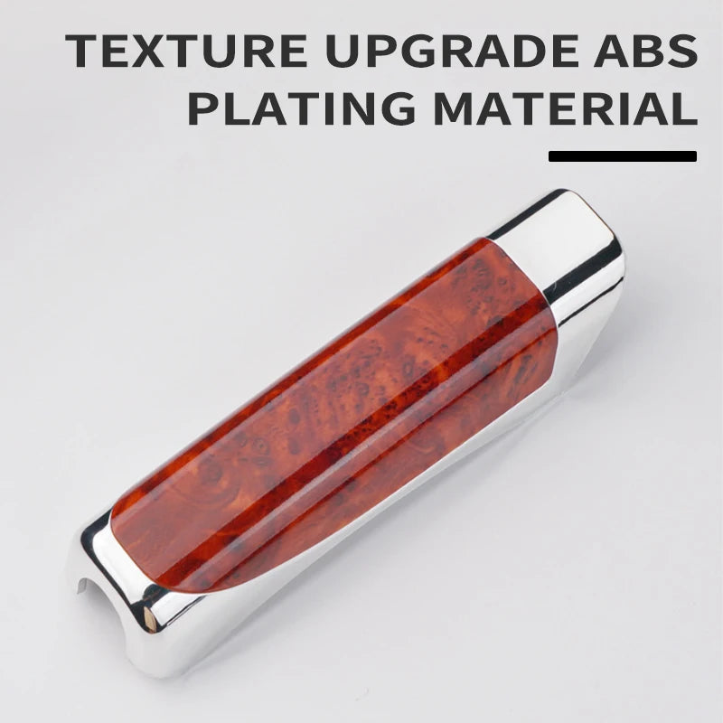 Universal Car Handbrake Cover - Carbon Fiber Style Interior Protection