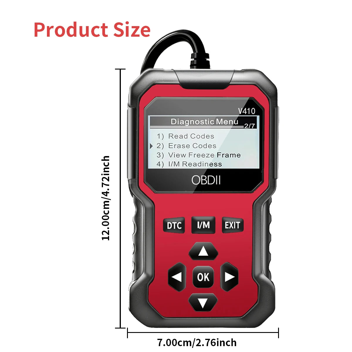 2025 OBD2 Scanner - Advanced Car Diagnostic Tool with Live Data Stream