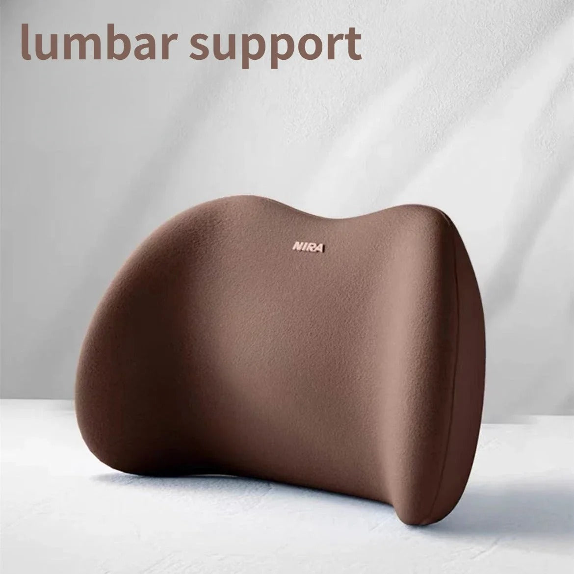 Memory Foam Car Headrest & Lumbar Support Set - Ergonomic Neck Pillow & Back Cushion