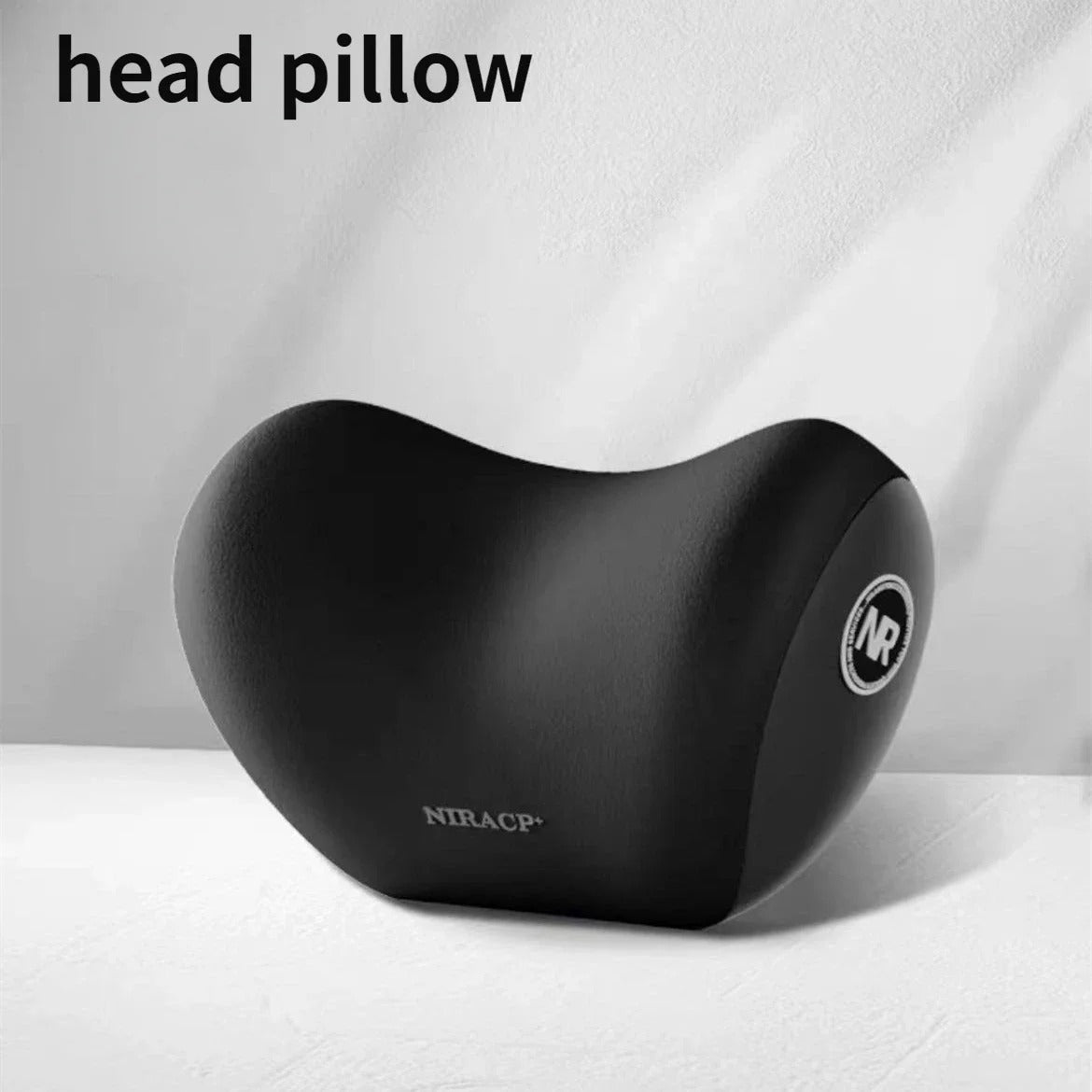 Memory Foam Car Headrest & Lumbar Support Set - Ergonomic Neck Pillow & Back Cushion