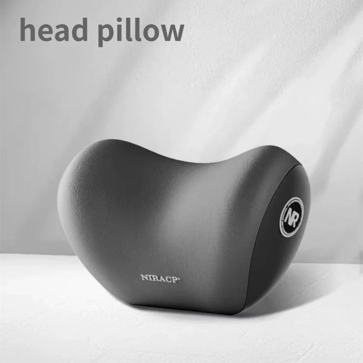 Memory Foam Car Headrest & Lumbar Support Set - Ergonomic Neck Pillow & Back Cushion