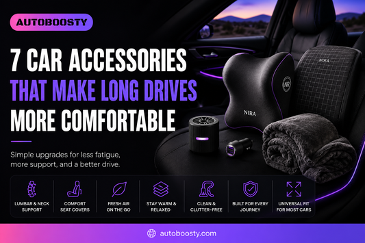 7 Car Accessories That Make Long Drives More Comfortable