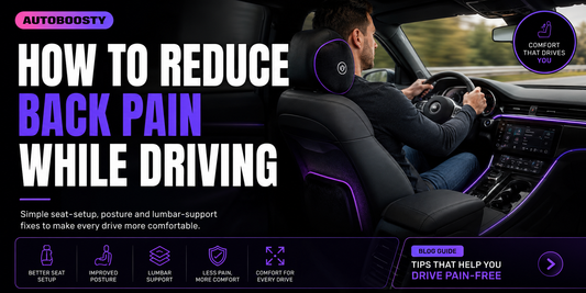 How to Reduce Back Pain While Driving