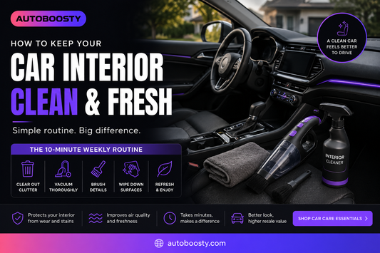 How to Keep Your Car Interior Clean and Fresh (Simple Routine)