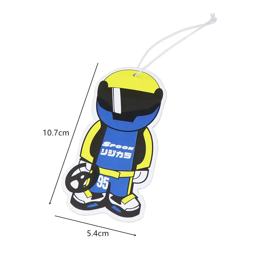 JDM Car Air Freshener - Hanging Turbo & Performance Parts Paper Diffuser