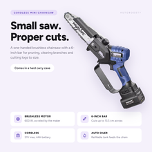 6-Inch Brushless Mini Chainsaw